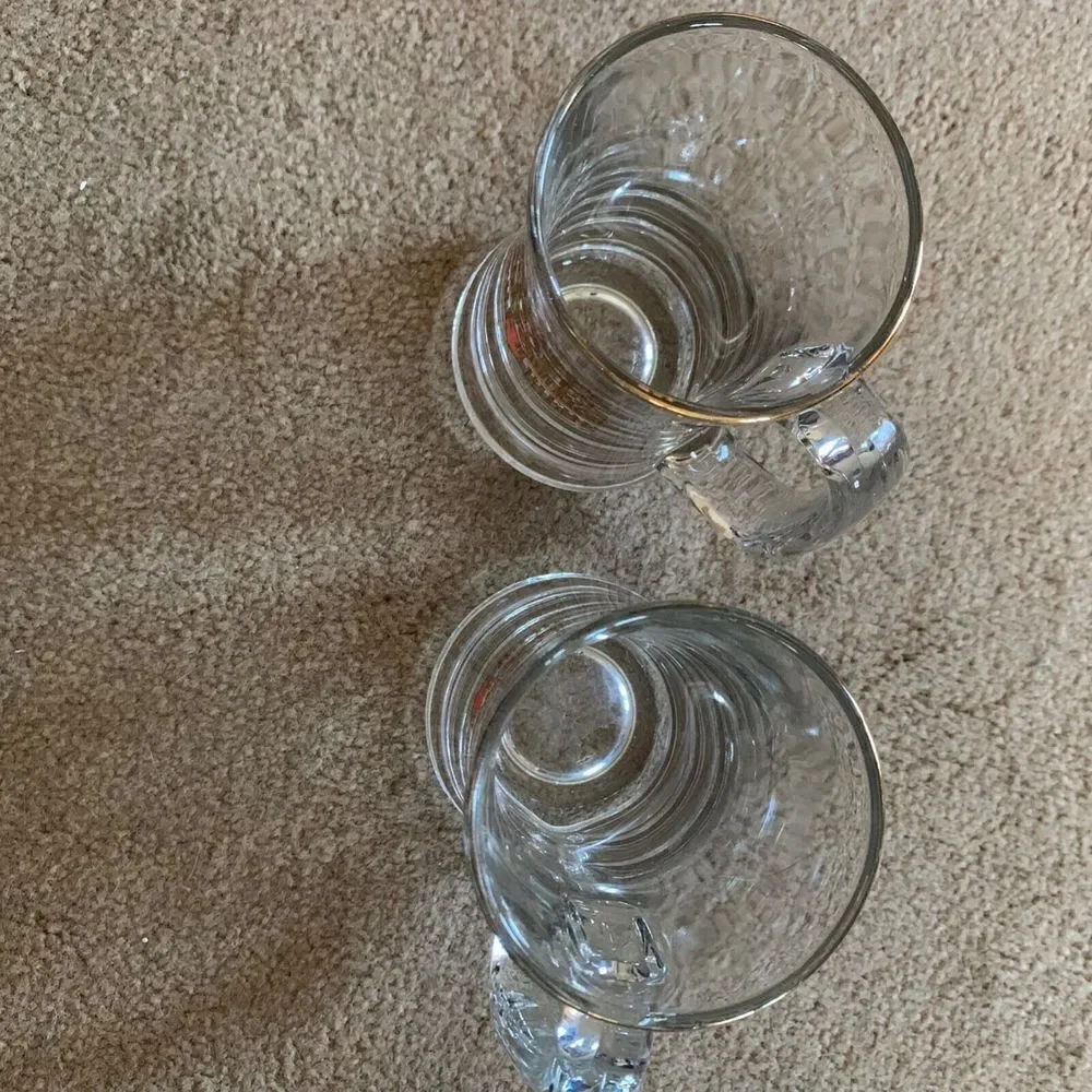 2 Labatt's Beer Glass Mugs